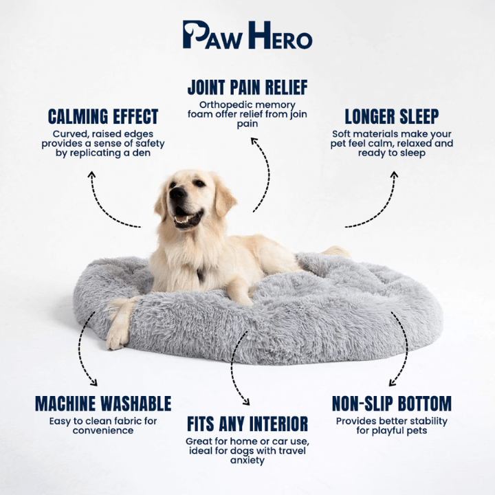 PawHero's Calming Bed