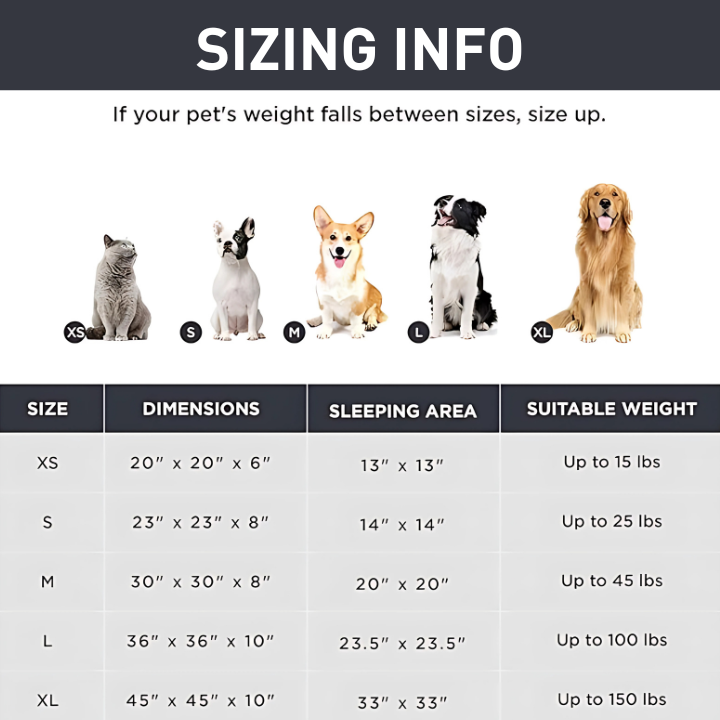 PawHero's Calming Bed